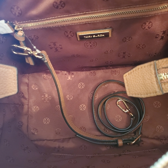 BRAND NEW! FABULOUS TORY BURCH Thea Slouchy Satchel/Crossbody Bag w/ Strap - Picture 6 of 16